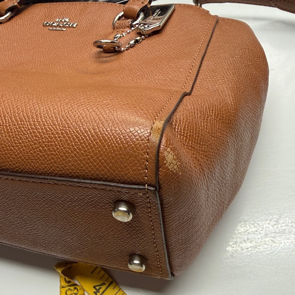 Coach Tan Leather Crossbody Bag - Picture 16 of 16